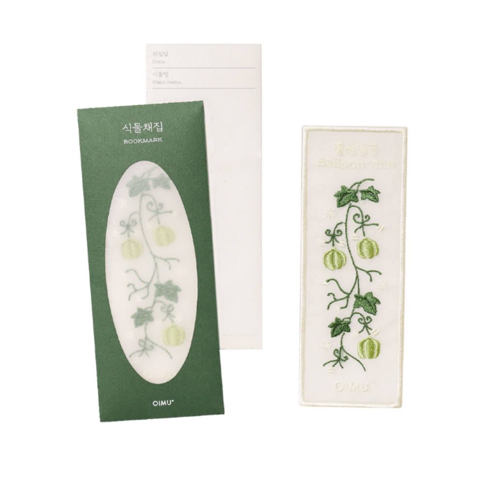 Plant Collecting Bookmark - Balloon Vine