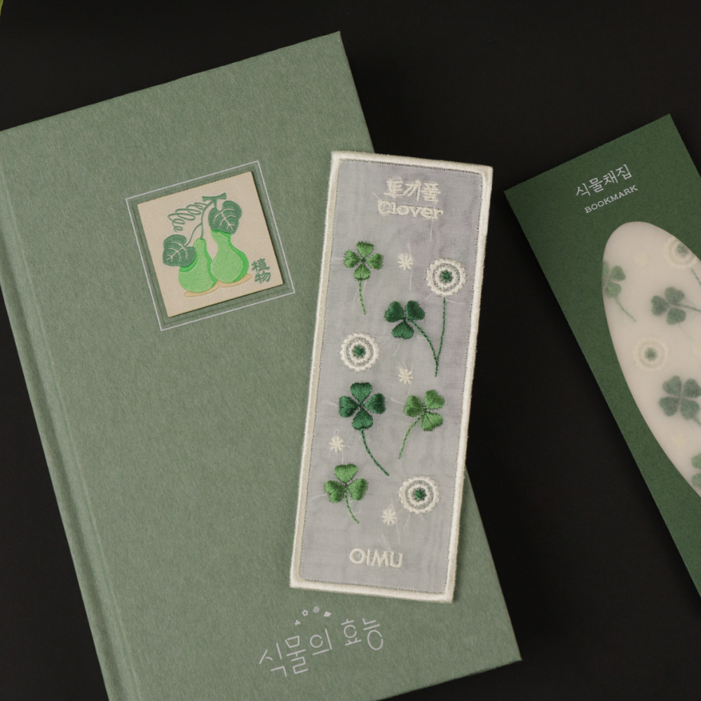 Plant Collecting Bookmark - Clover