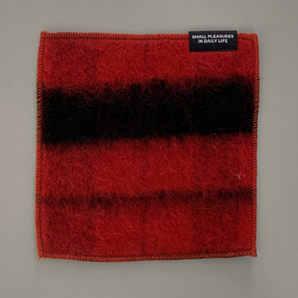 Cozy double sided placemat - Red
