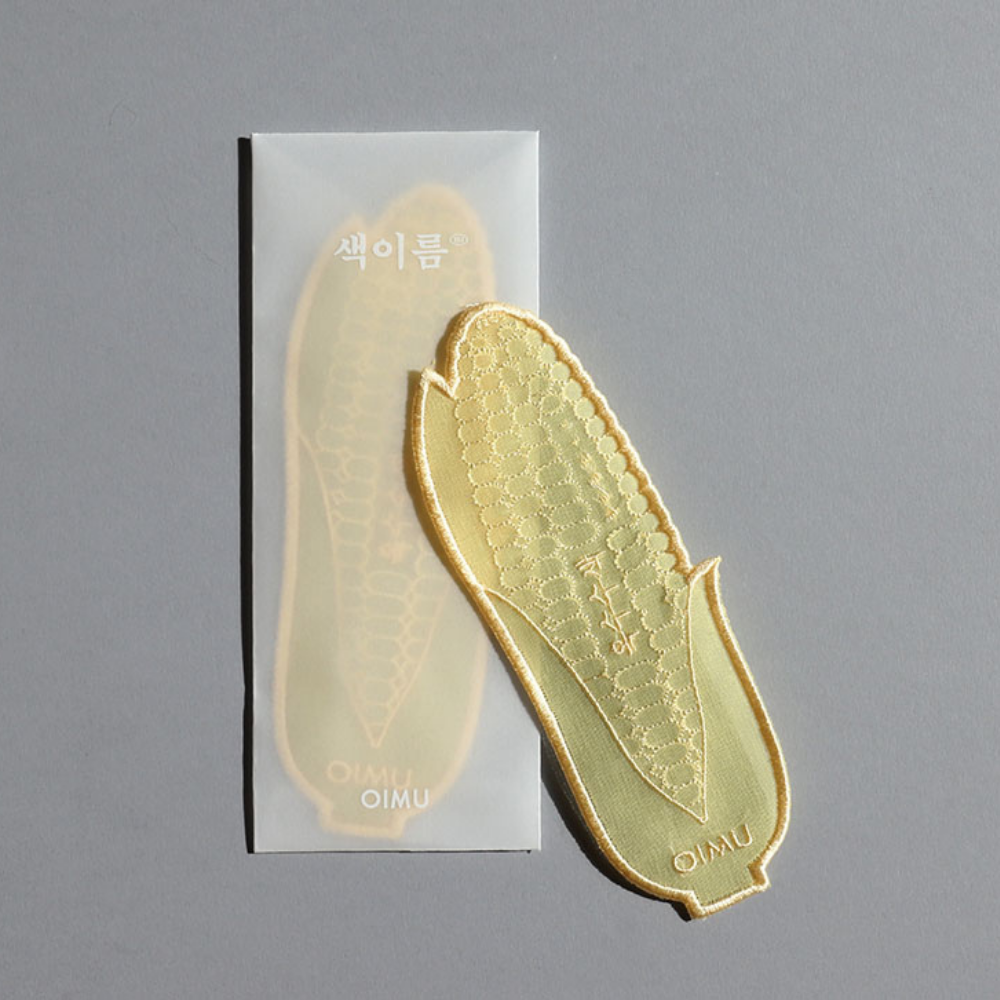 Colour Shape Bookmark - Golden Corn