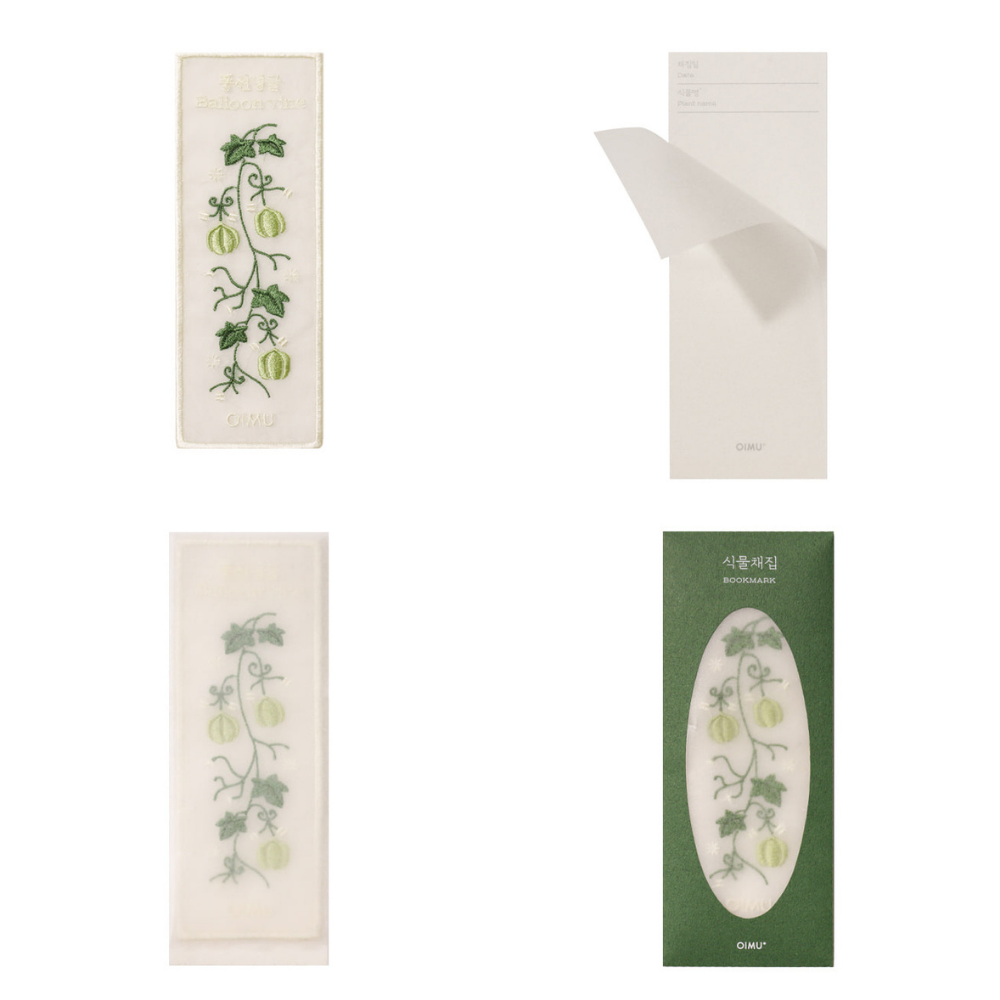 Plant Collecting Bookmark - Balloon Vine