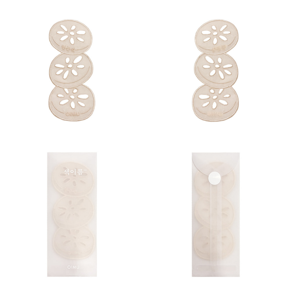 Colour Shape Bookmark - Lotus Root