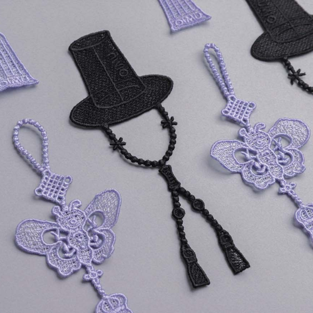 Colour Thread Bookmark - Norigae