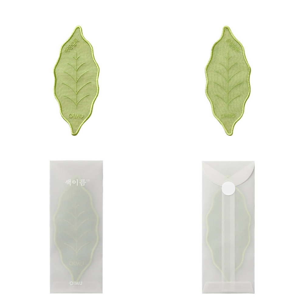 Colour Shape Bookmark - Spring Green