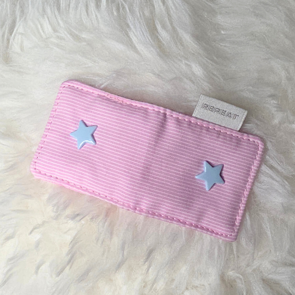 Coco Charging Cable Holder -  Stripe Pink