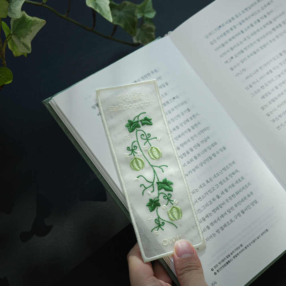 Plant Collecting Bookmark - Balloon Vine