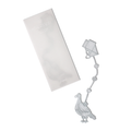 Colour Thread Bookmark - Pigeon