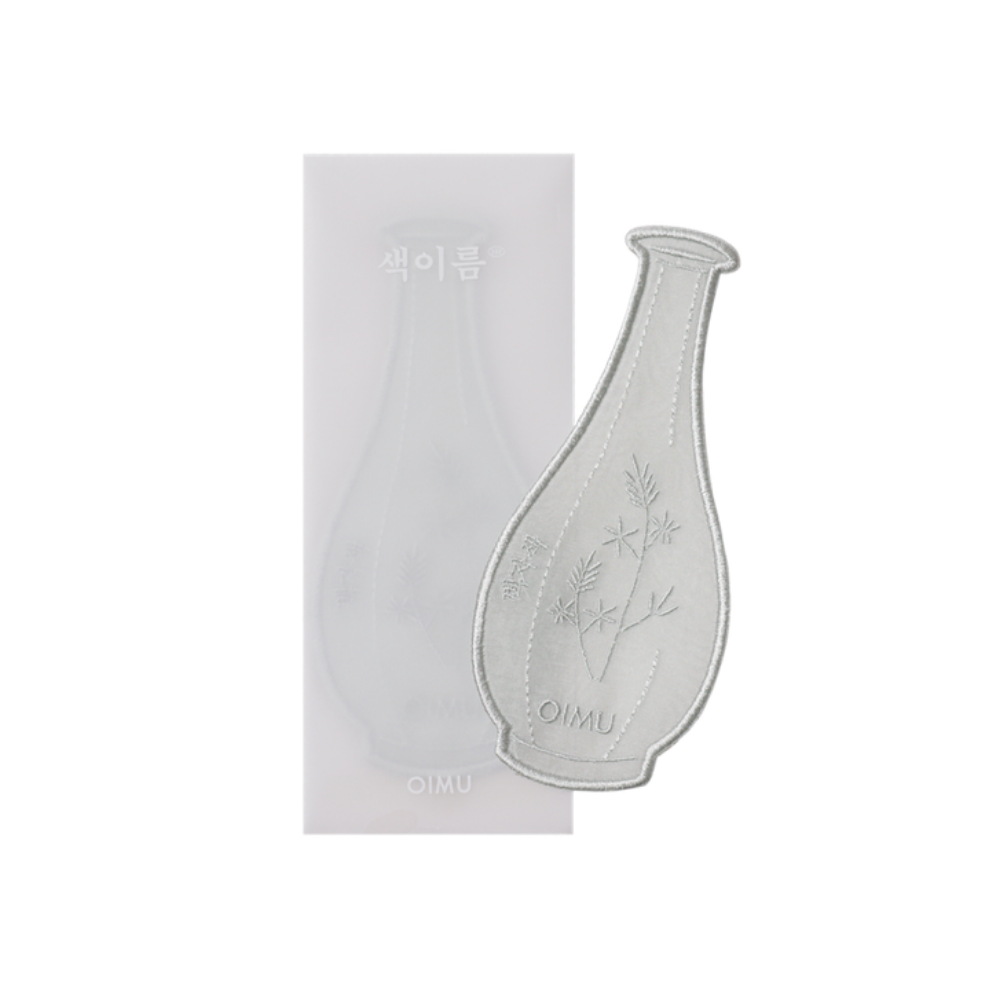 Colour Shape Bookmark - White Porcelain