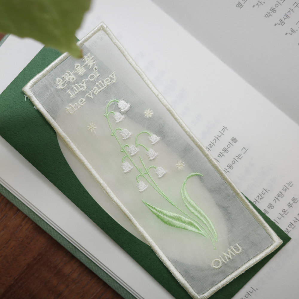Plant Collecting Bookmark - Lily Of The Valley