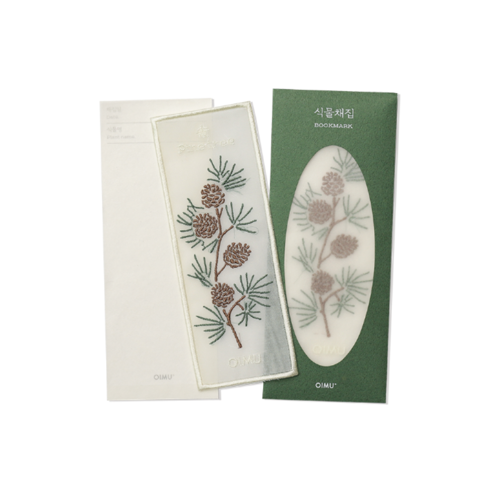 Plant Collecting Bookmark - Pine Tree