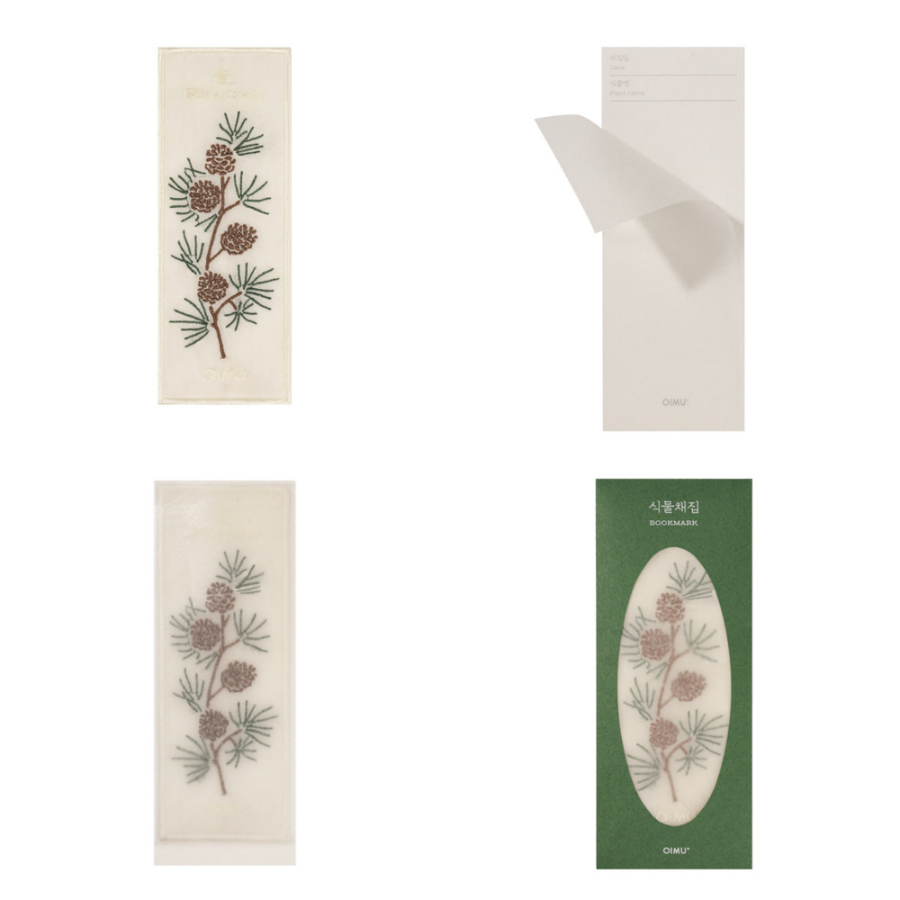 Plant Collecting Bookmark - Pine Tree