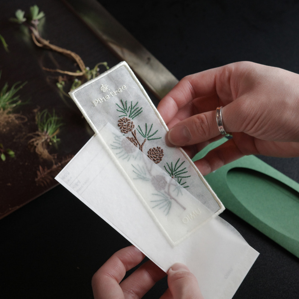 Plant Collecting Bookmark - Pine Tree