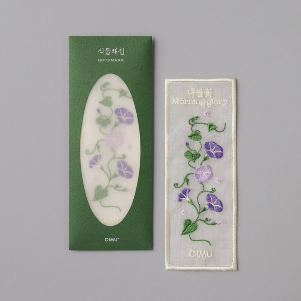 Plant Collecting Bookmark - Morning Glory