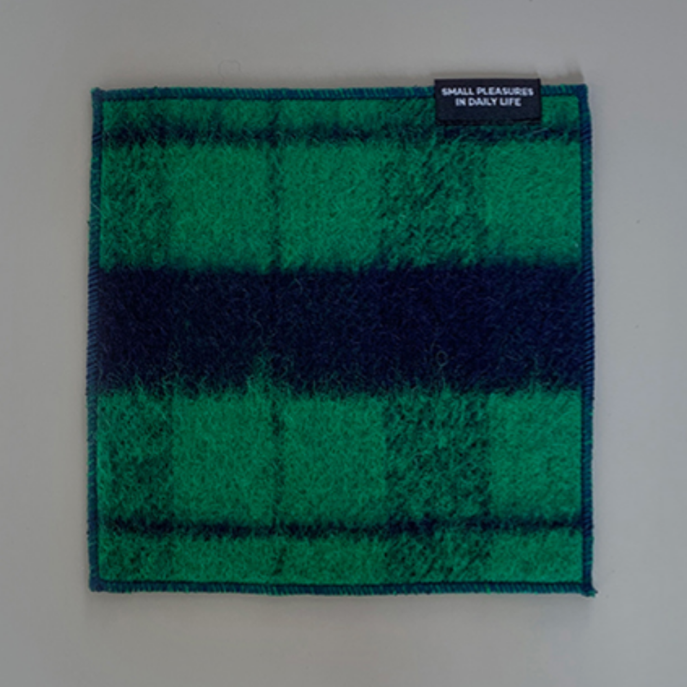 Cozy double sided placemat - Green